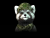 thumb-Image of a raccoon on a dark background