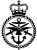 thumb-The image features a black silhouette logo in a strict minimalist design. The upper protrusion may symbolize a crown, a tower, or an element of authority. The outline resembles a coat of arms or a stylized official figure